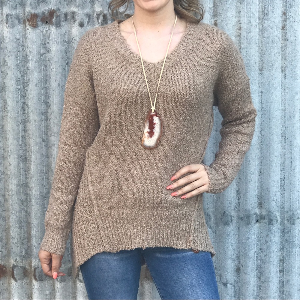 Camel Sweater